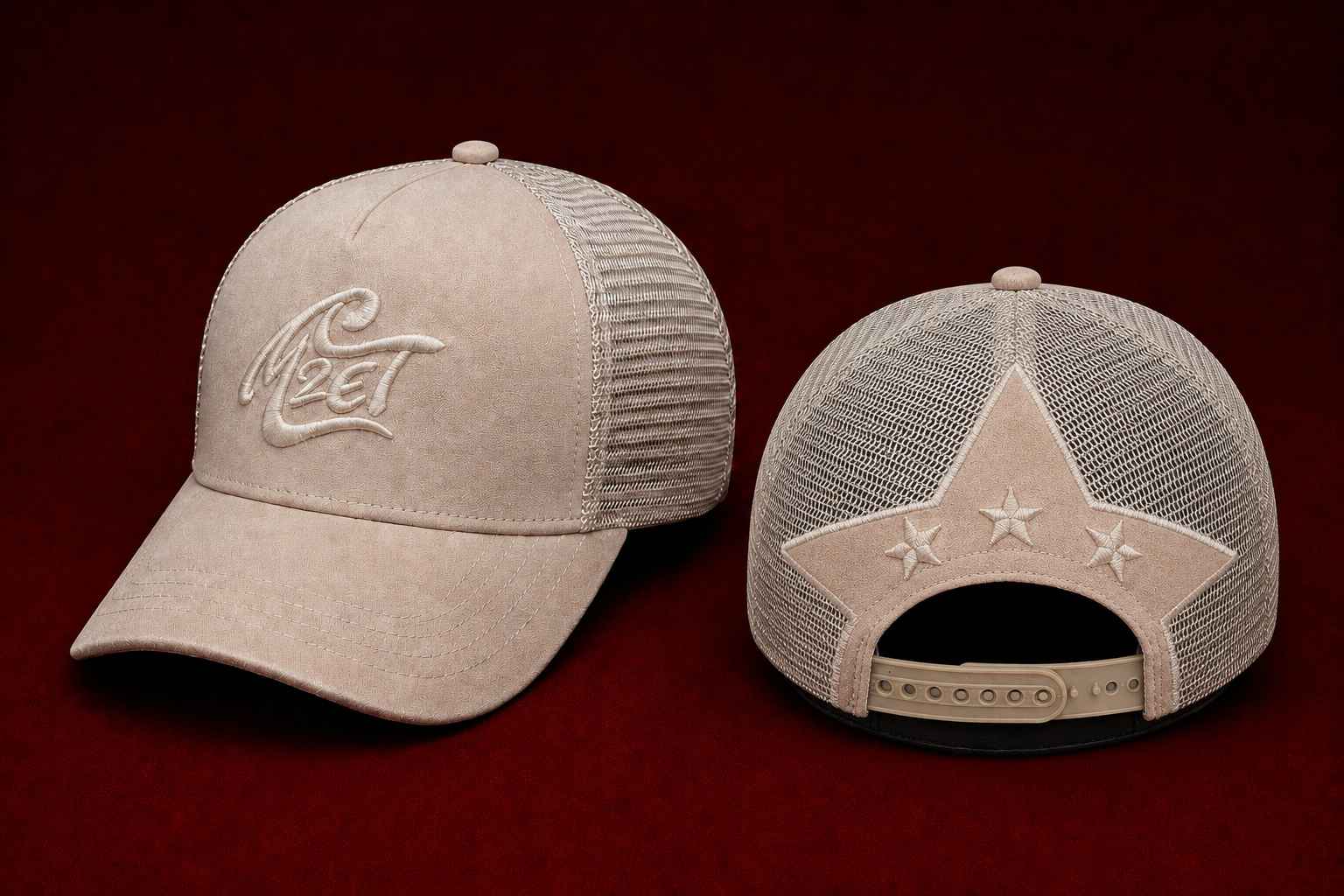 Casquette M2ET Beige