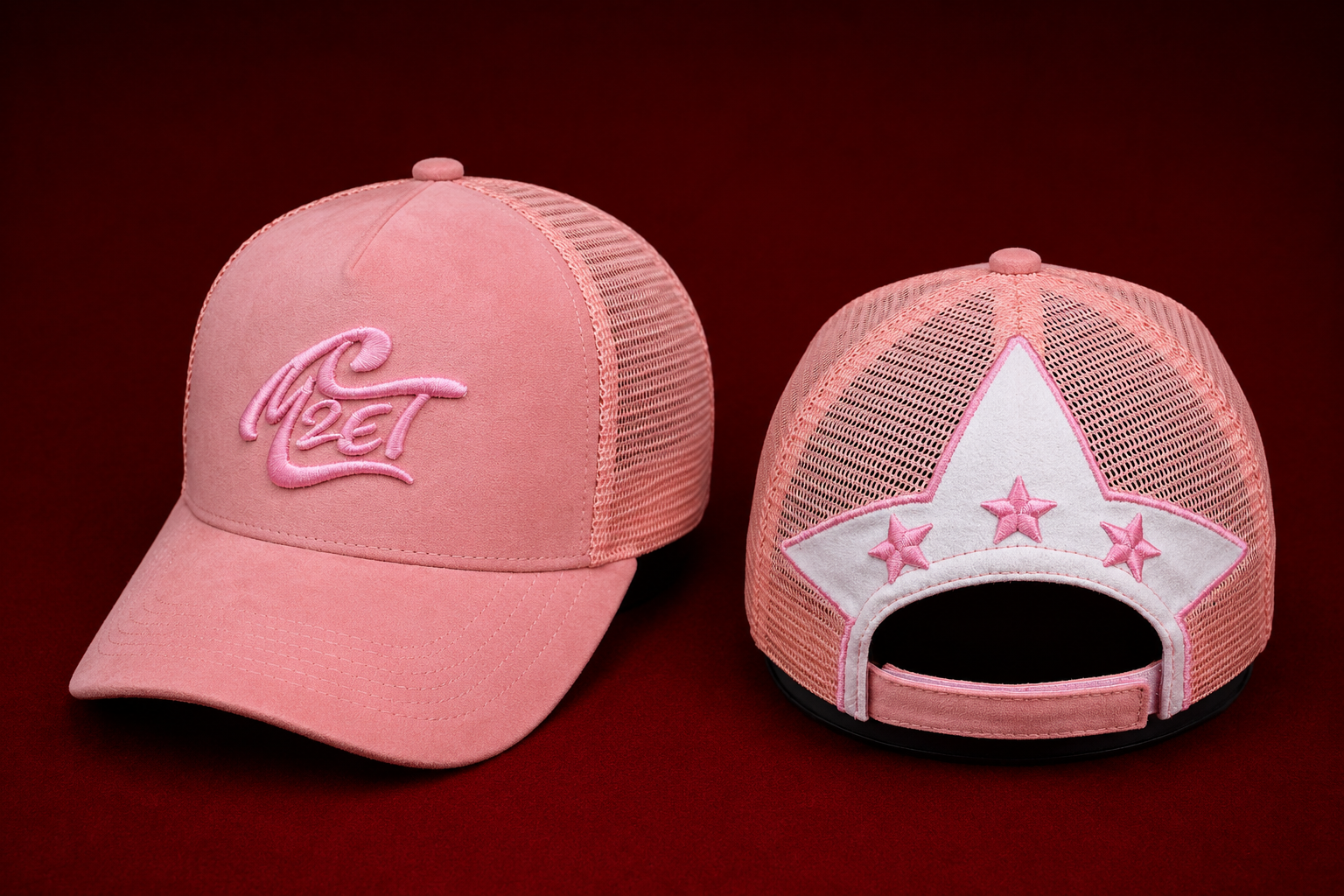 Casquette M2ET Rose